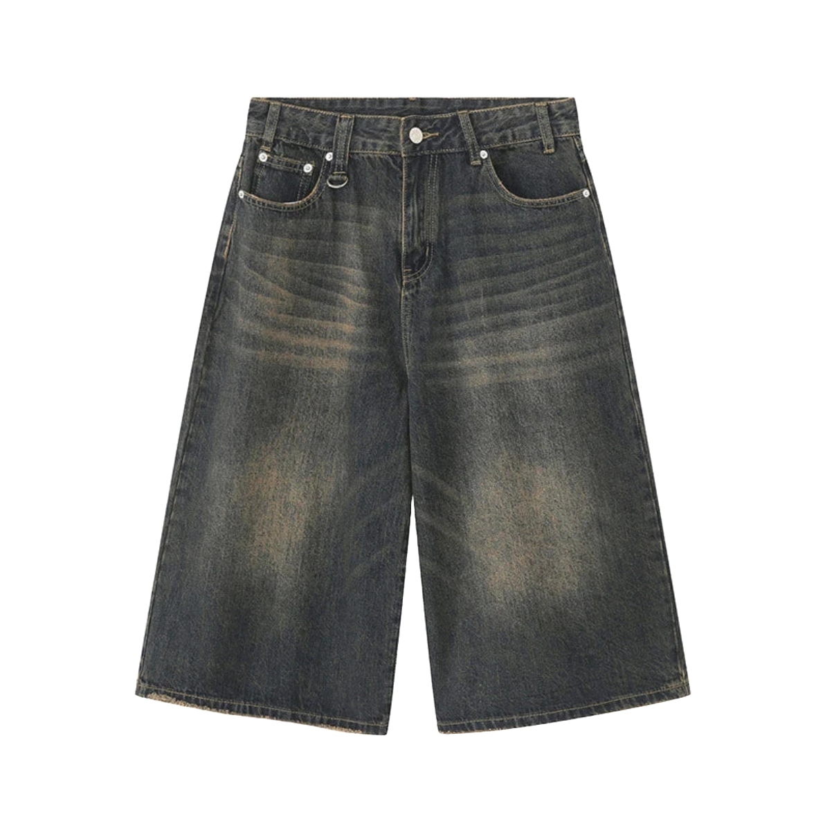 Essential Oversized Denim Shorts