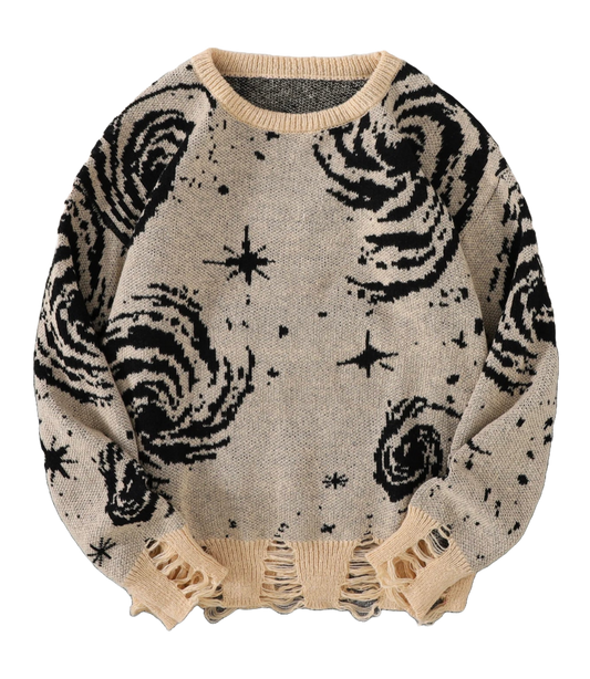 The Torn Galaxy Sweater