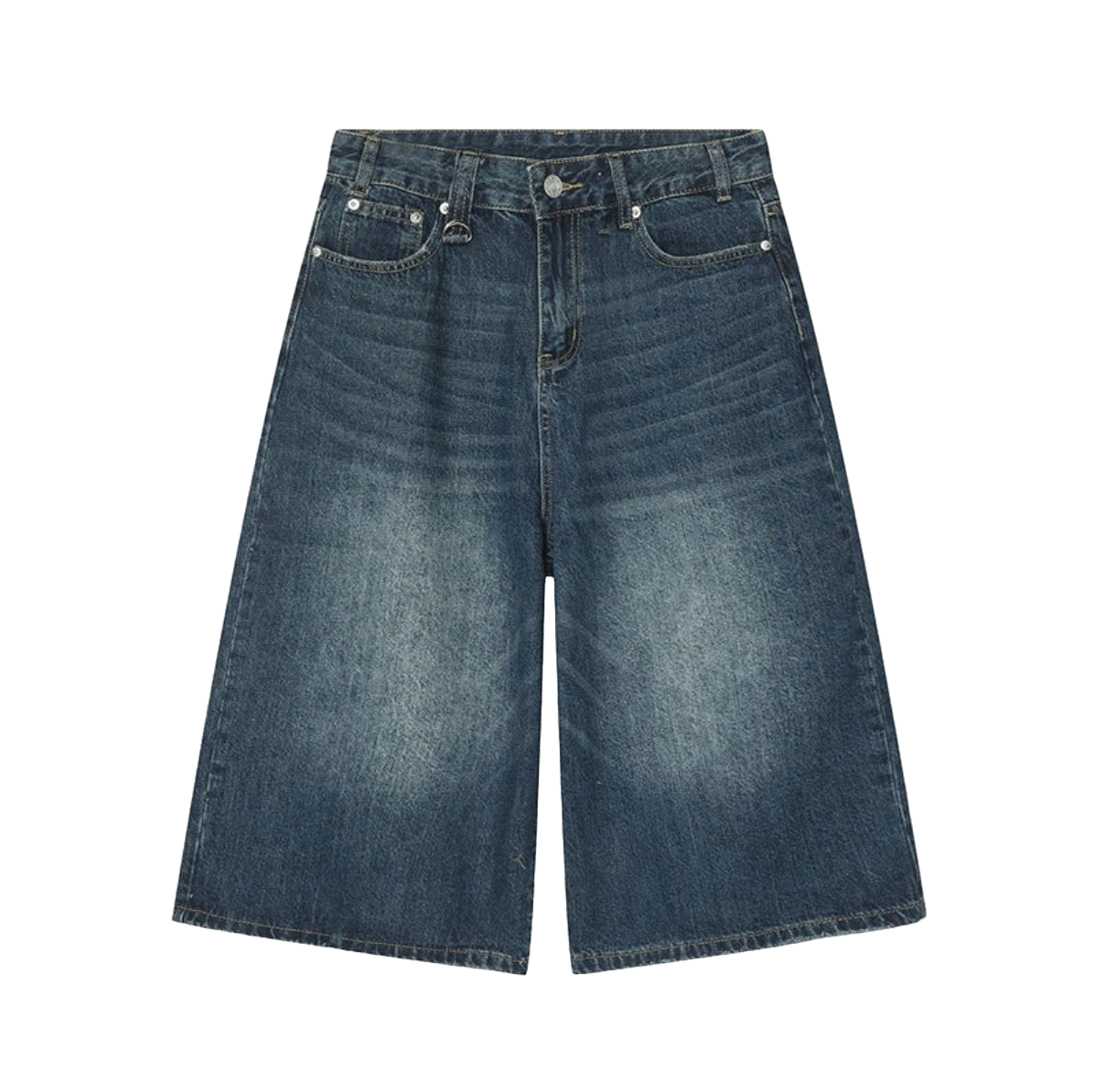 Essential Oversized Denim Shorts