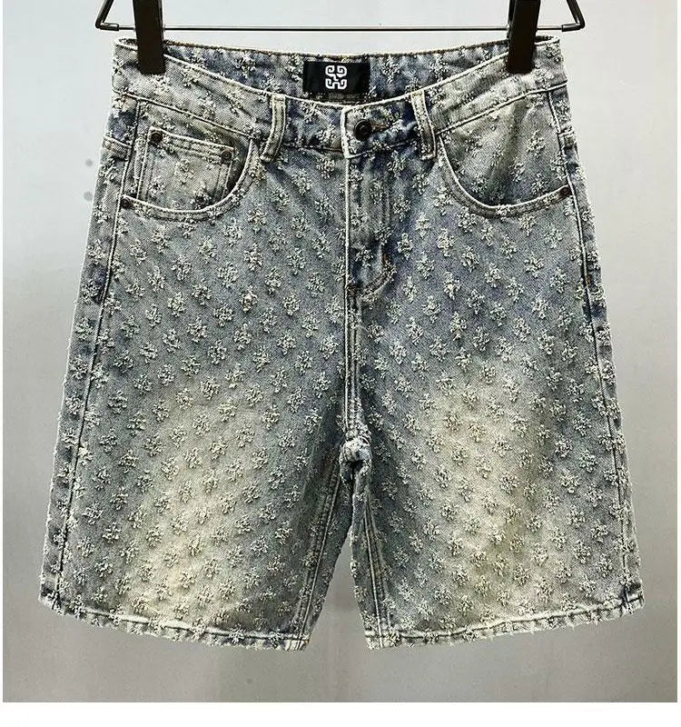 The Crest Denim Shorts