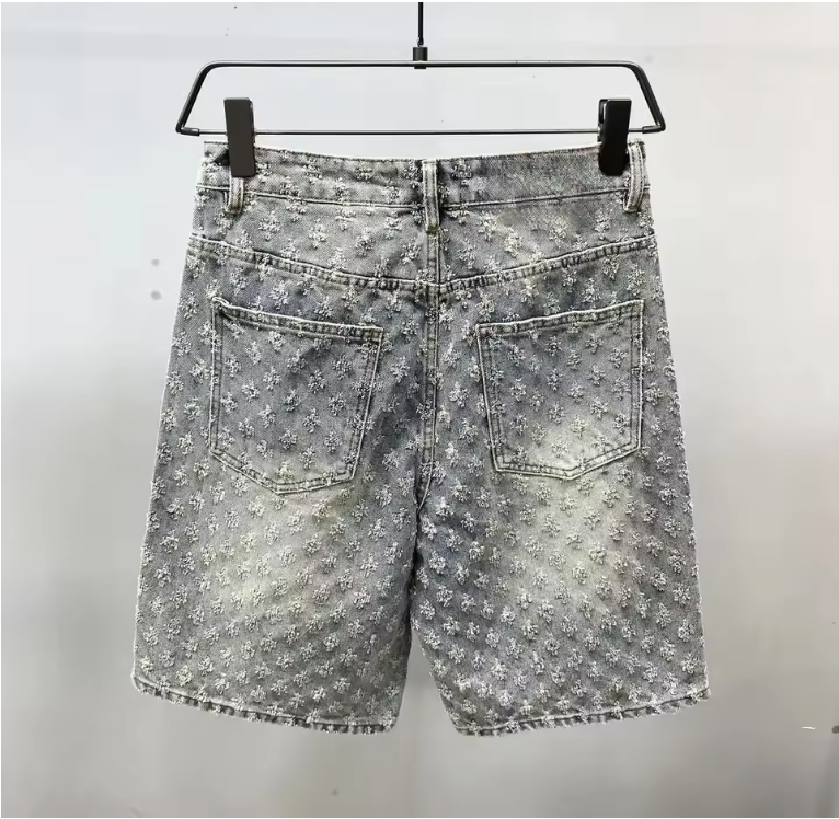 The Crest Denim Shorts